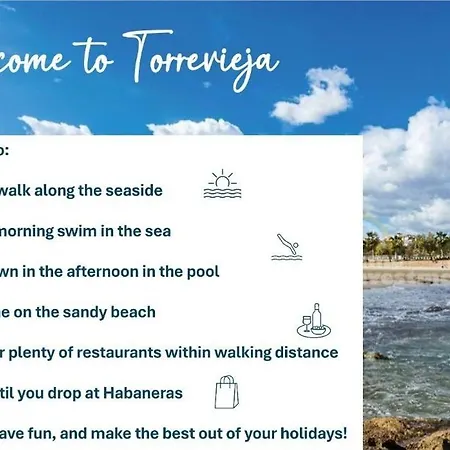Апартаменти Piso Con Piscina, Centrico, Cerca De La Playa Торрев'єха